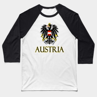 Austria - Austrian Coat of Arms Design Baseball T-Shirt